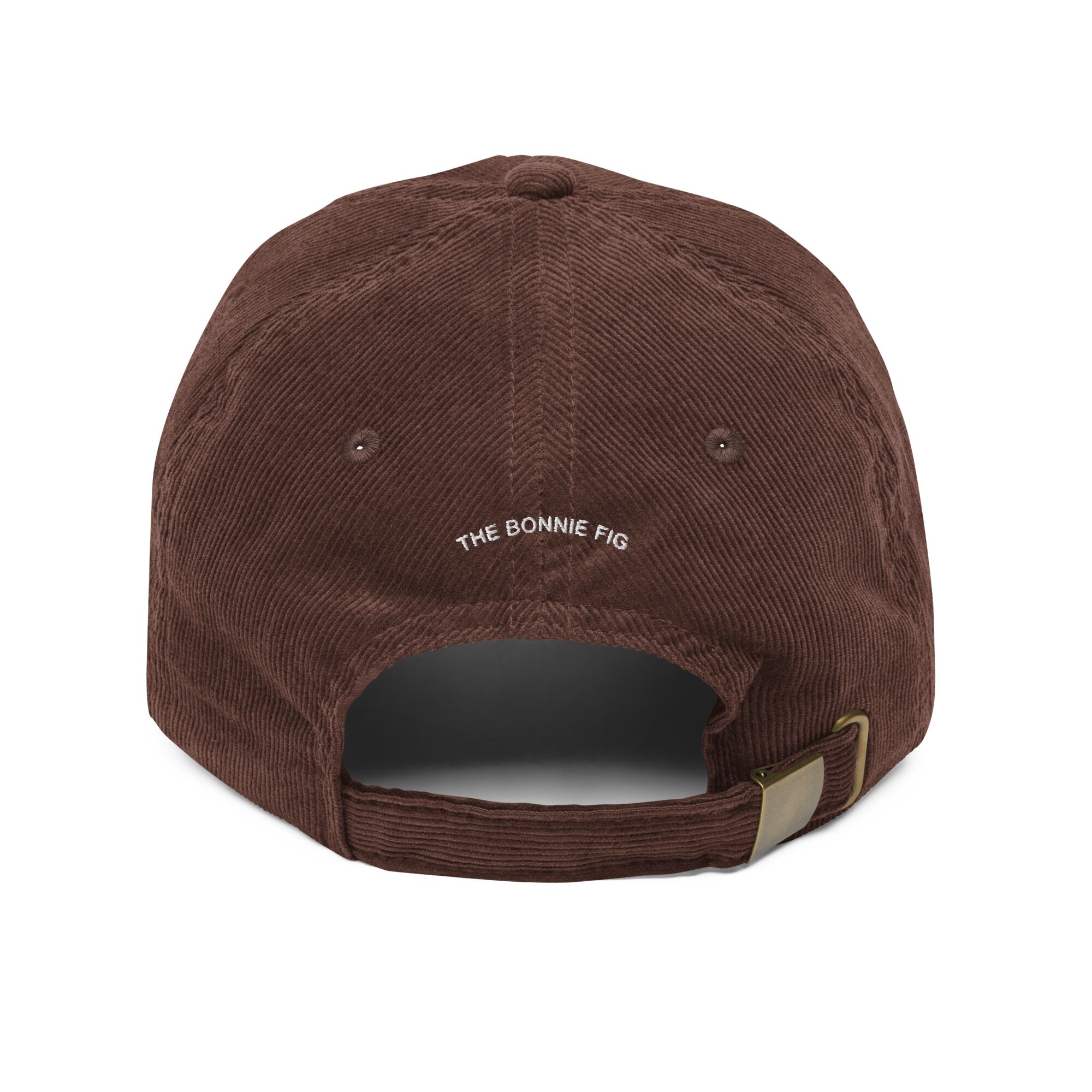 vintage corduroy cap brown back 650bdb318eff1